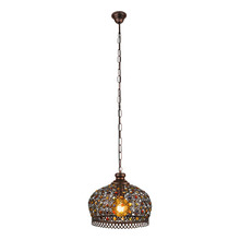 Eglo Jadida pendel Ø33 cm antik/multifarvet